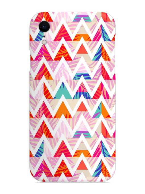 Abstract Triangle Background Snap Case for Apple Iphone Xr Zapvi