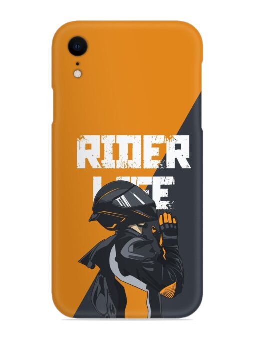 Rider Life Snap Case for Apple Iphone Xr Zapvi