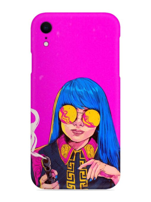 Aesthetic Anime Girl Snap Case for Apple Iphone Xr Zapvi