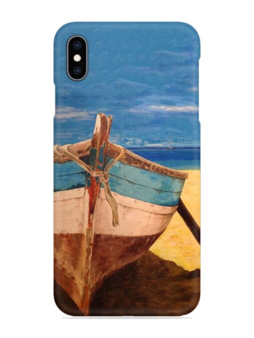 Canvas Painting Snap Case for Apple Iphone Xs Max Zapvi