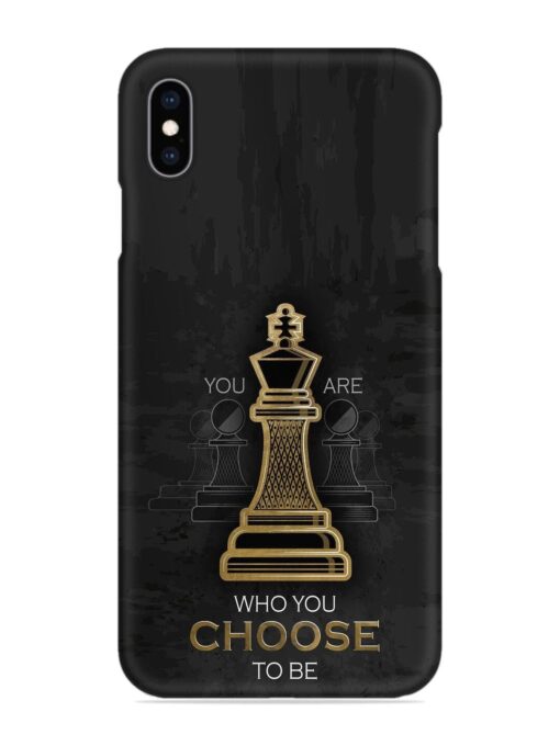 You Are Who Choose To Be Snap Case for Apple Iphone Xs Max Zapvi