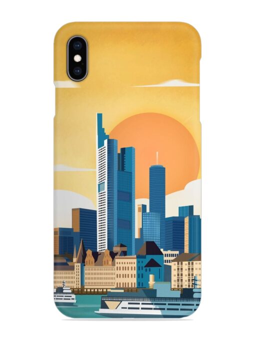 Germany Frankfurt Snap Case for Apple Iphone Xs Max Zapvi