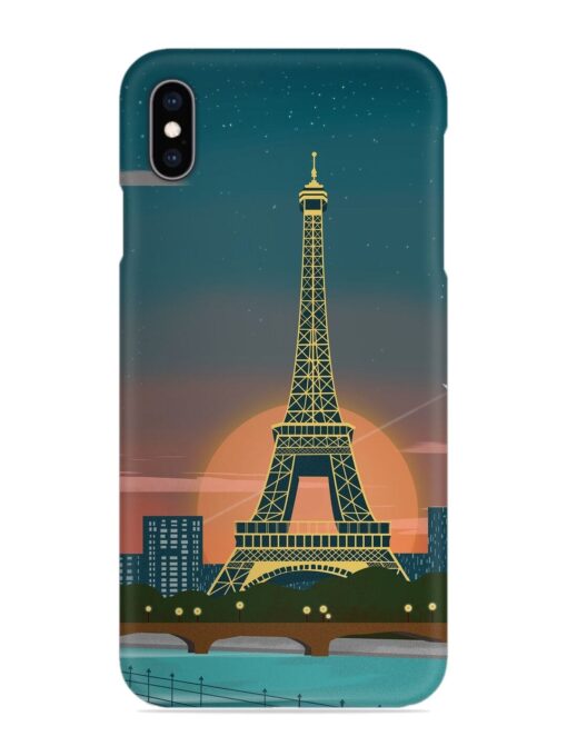 Scenery Architecture France Paris Snap Case for Apple Iphone Xs Max Zapvi