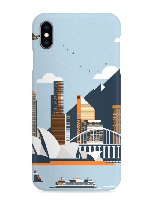 Sydney Opera Landscape Snap Case for Apple Iphone Xs Max Zapvi