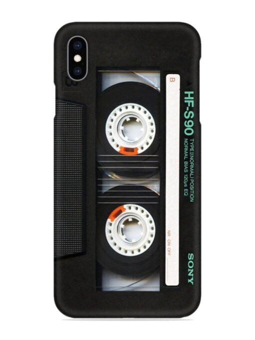 Sony Hf-S90 Cassette Snap Case for Apple Iphone Xs Max Zapvi