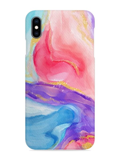 Watercolor Gradient Snap Case for Apple Iphone Xs Max Zapvi