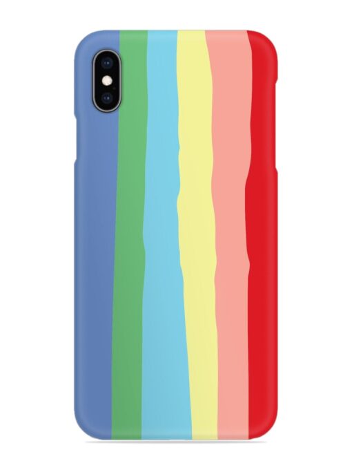 Rainbow Premium Shade Snap Case for Apple Iphone Xs Max Zapvi