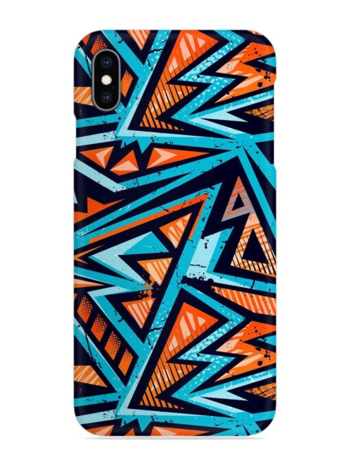 Abstract Seamless Grunge Snap Case for Apple Iphone Xs Max Zapvi