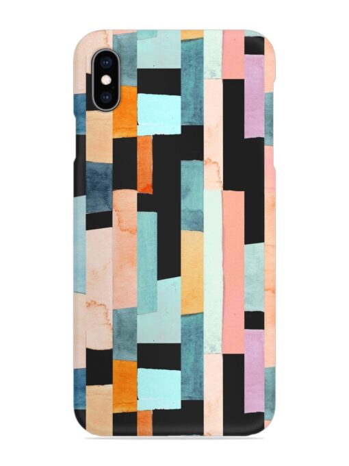 Geometric Seamless Pattern Snap Case for Apple Iphone Xs Max Zapvi