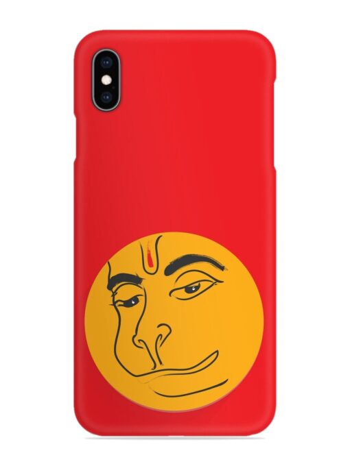 Lord Hanuman Vector Snap Case for Apple Iphone Xs Max Zapvi