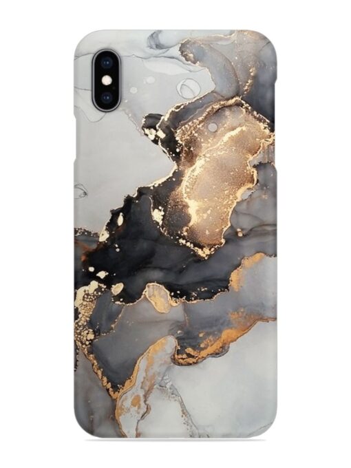 Luxury Abstract Fluid Snap Case for Apple Iphone Xs Max Zapvi