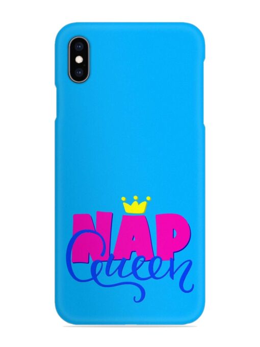 Nap Queen Quote Snap Case for Apple Iphone Xs Max Zapvi