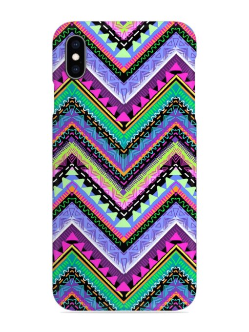 Tribal Aztec Print Snap Case for Apple Iphone Xs Max Zapvi