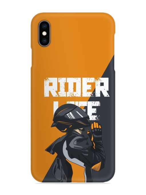 Rider Life Snap Case for Apple Iphone Xs Max Zapvi