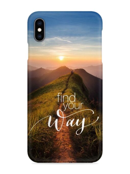 Find Your Way Snap Case for Apple Iphone Xs Max Zapvi