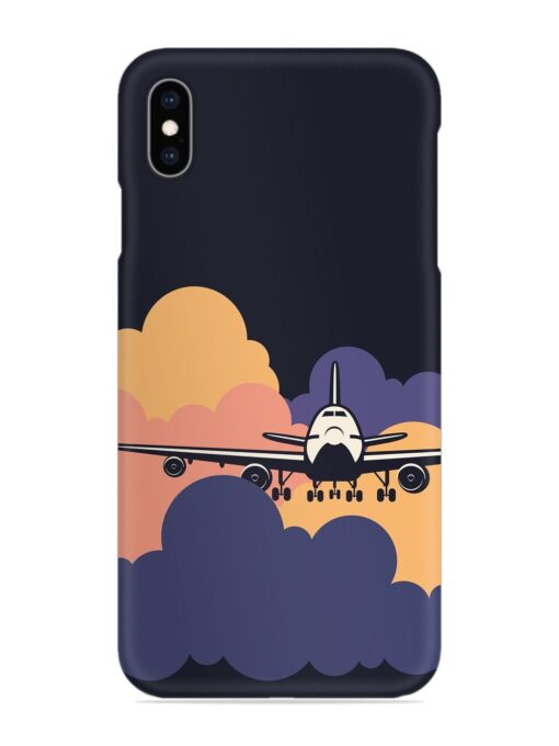 Aeroplane vector Snap Case for Apple Iphone Xs Max Zapvi