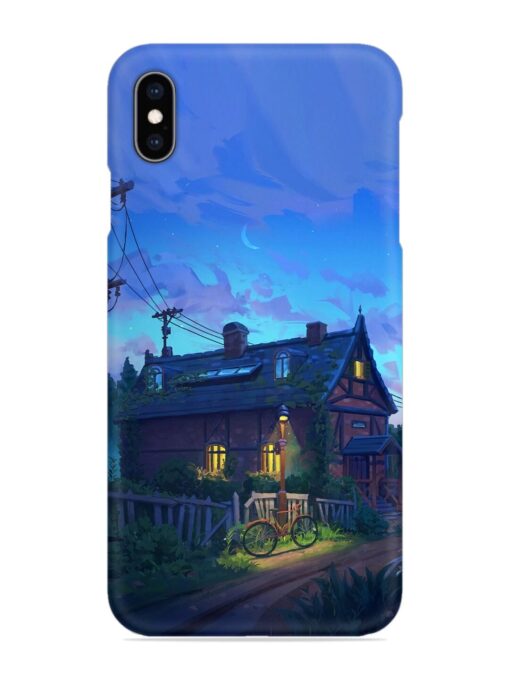 Beautiful Village House Snap Case for Apple Iphone Xs Max Zapvi