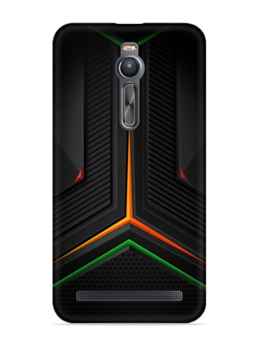 Orange Triangle Light Snap Case for Asus Zenfone 2 Zapvi