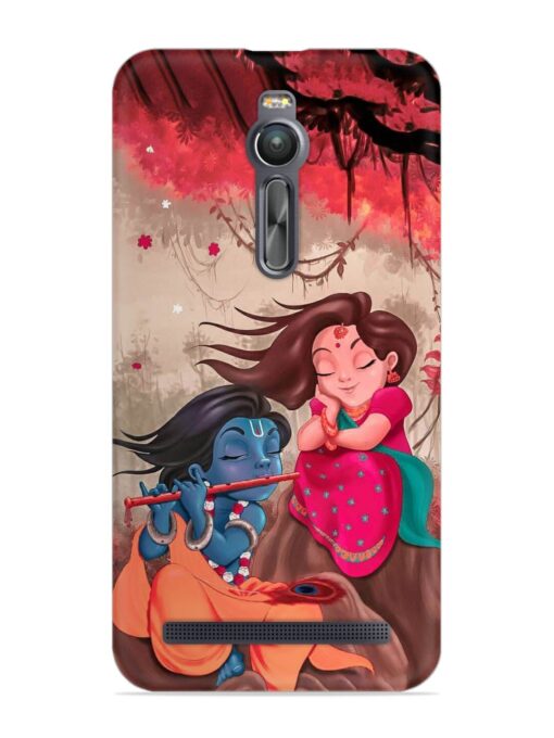 Radhe Krishna Water Art Snap Case for Asus Zenfone 2 Zapvi