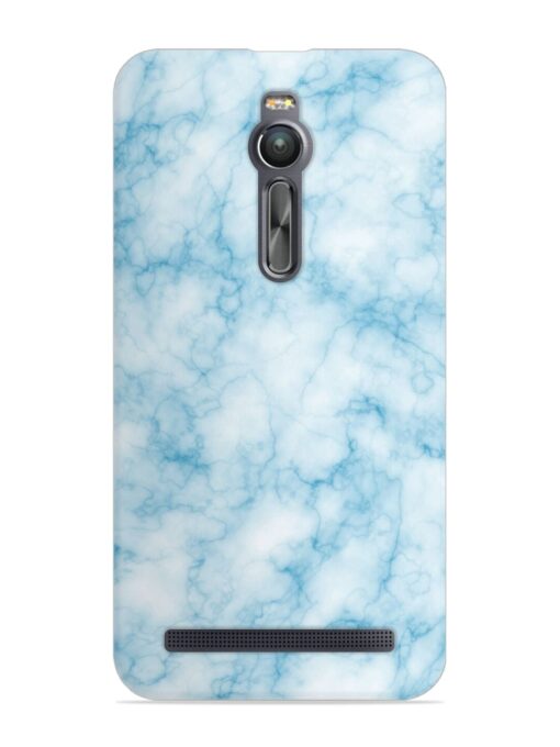 Blue White Natural Marble Snap Case for Asus Zenfone 2 Zapvi