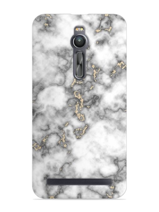 Gray And Gold Marble Snap Case for Asus Zenfone 2 Zapvi