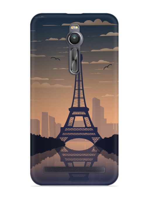 France Paris Eiffel Tower Gradient Snap Case for Asus Zenfone 2 Zapvi