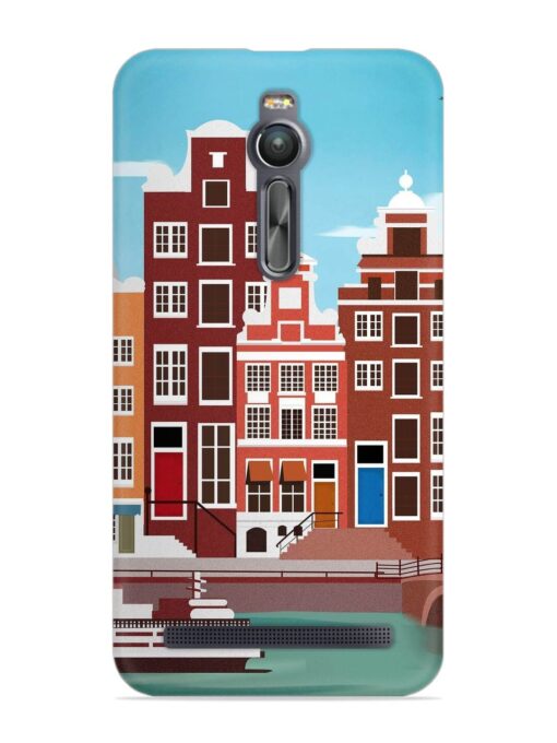 Scenery Architecture Amsterdam Landscape Snap Case for Asus Zenfone 2 Zapvi