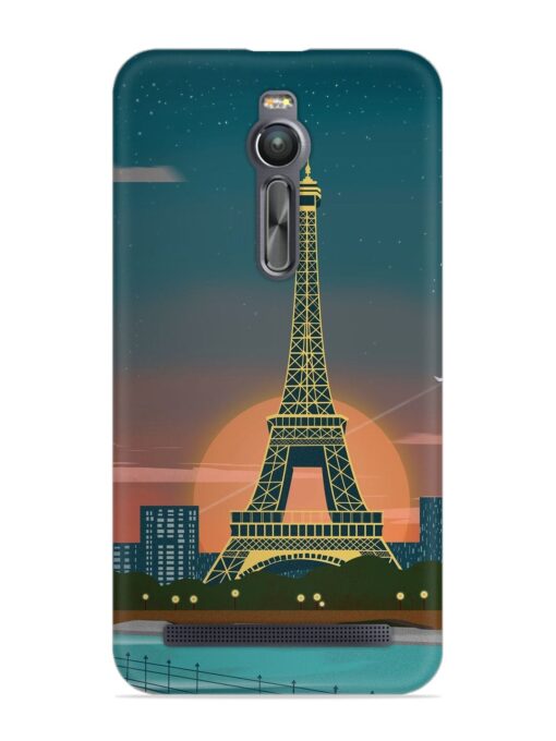 Scenery Architecture France Paris Snap Case for Asus Zenfone 2 Zapvi