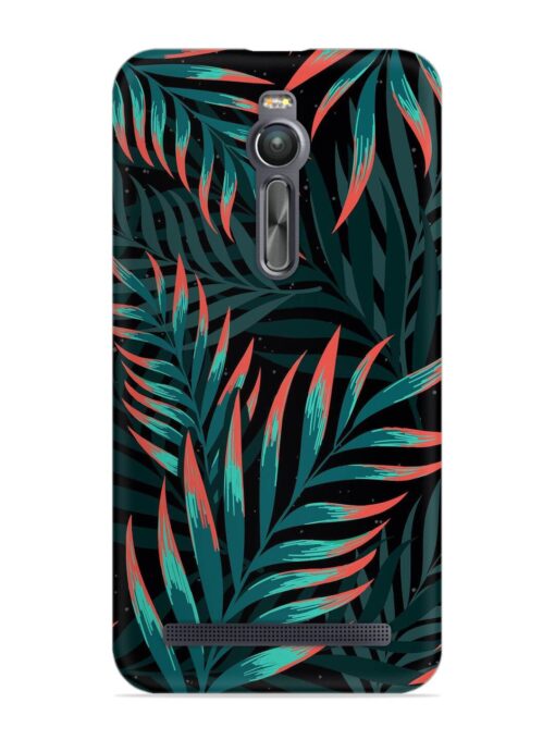 Green Leaf Art Snap Case for Asus Zenfone 2 Zapvi