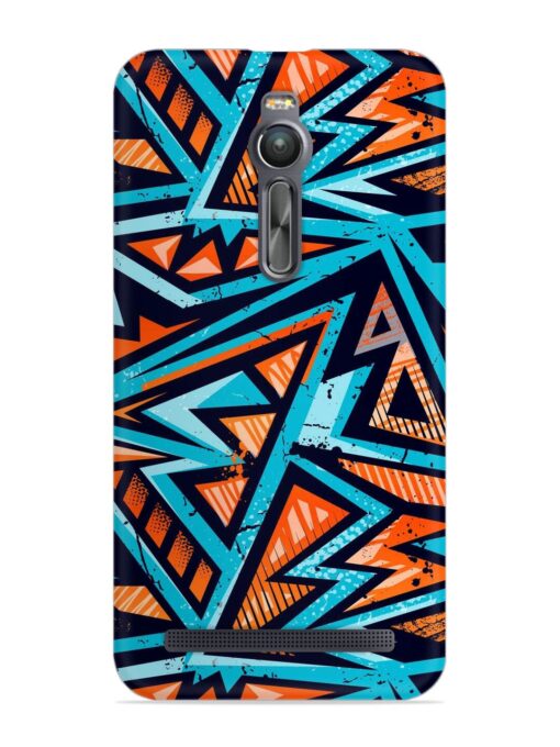 Abstract Seamless Grunge Snap Case for Asus Zenfone 2 Zapvi