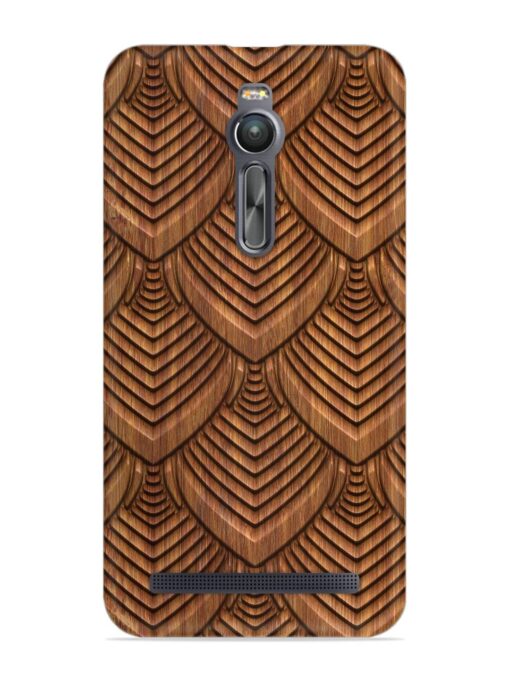 Carved Pattern On Snap Case for Asus Zenfone 2 Zapvi