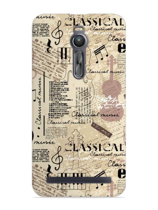 Classical Music Lpattern Snap Case for Asus Zenfone 2 Zapvi