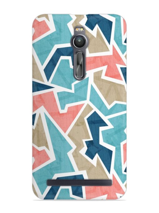 Vintage Geometric Triangle Snap Case for Asus Zenfone 2 Zapvi