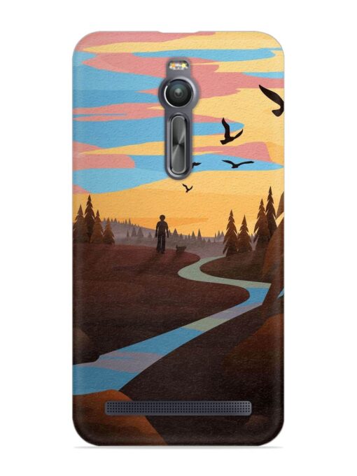 Natural Landscape Art Snap Case for Asus Zenfone 2 Zapvi