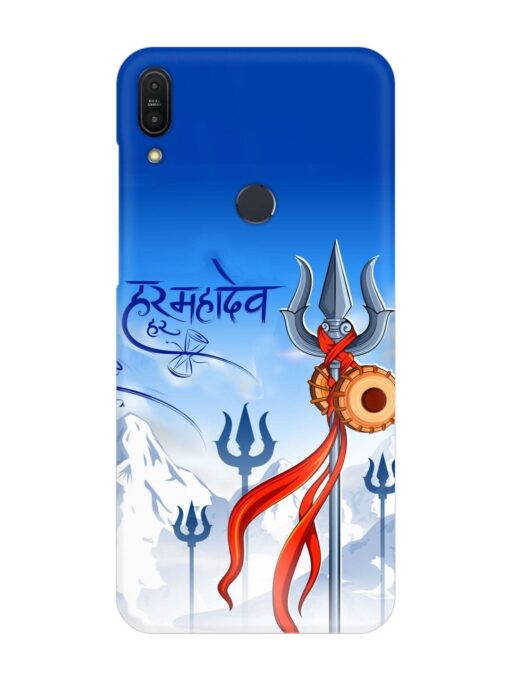 Har Har Mahadev Trishul Snap Case for Asus Zenfone Max Pro M1 Zb601Kl Zapvi