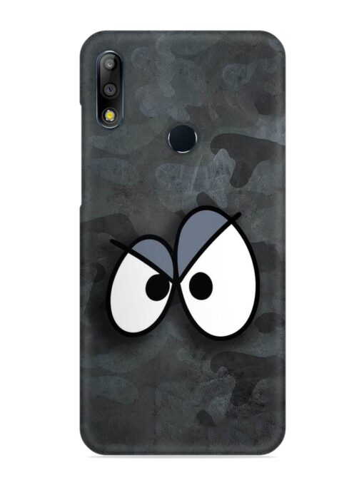 Big Eyes Night Mode Snap Case for Asus Zenfone Max Pro M2 Zapvi