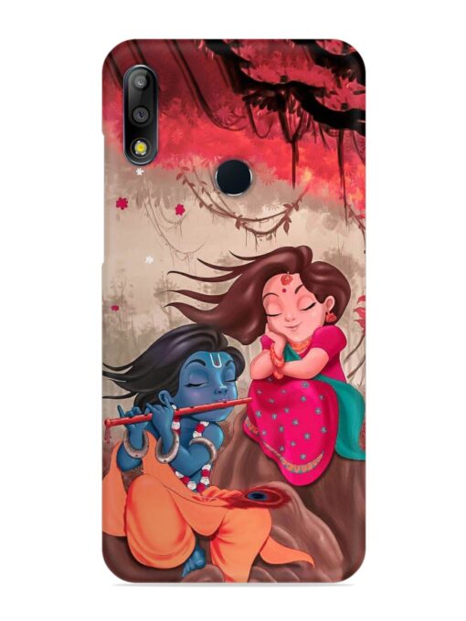 Radhe Krishna Water Art Snap Case for Asus Zenfone Max Pro M2 Zapvi