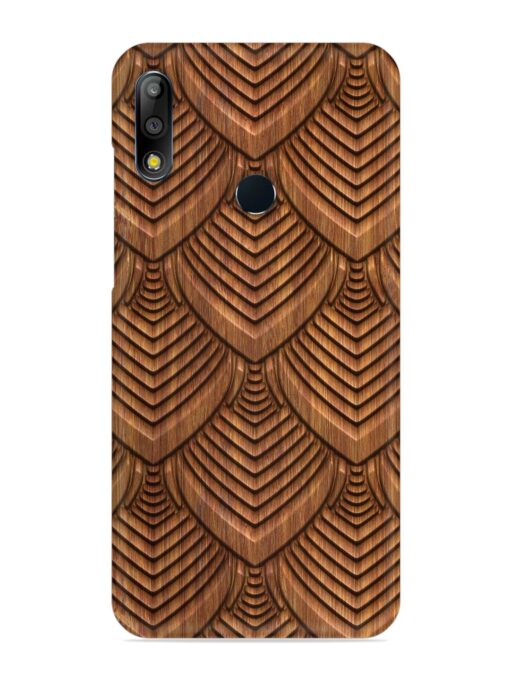 Carved Pattern On Snap Case for Asus Zenfone Max Pro M2 Zapvi