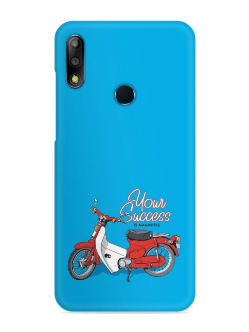 Motorcycles Image Vector Snap Case for Asus Zenfone Max Pro M2 Zapvi