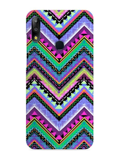 Tribal Aztec Print Snap Case for Asus Zenfone Max Pro M2 Zapvi