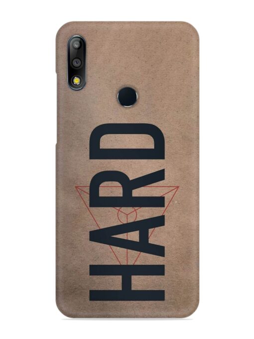 Hard Typo Snap Case for Asus Zenfone Max Pro M2 Zapvi