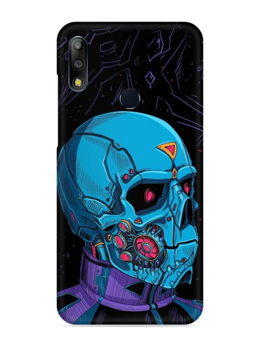 Skull Robo Vector Snap Case for Asus Zenfone Max Pro M2 Zapvi