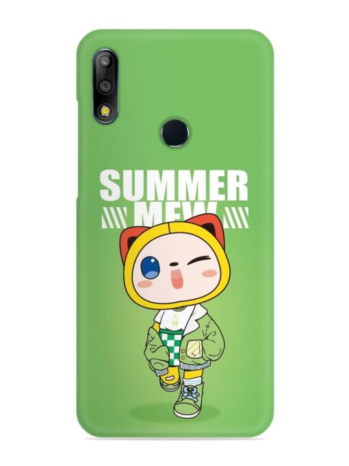 Summer Mew Snap Case for Asus Zenfone Max Pro M2 Zapvi