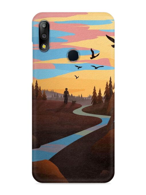 Natural Landscape Art Snap Case for Asus Zenfone Max Pro M2 Zapvi