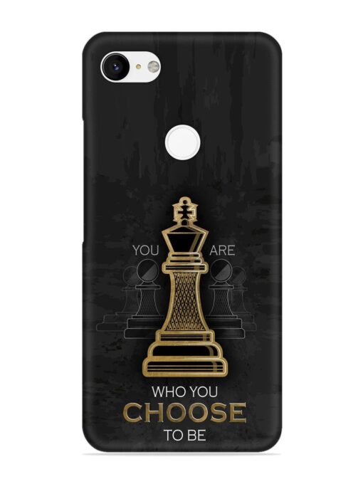 You Are Who Choose To Be Snap Case for Google Pixel 3 Xl Zapvi