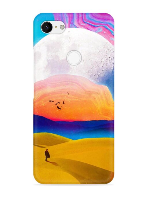 Sandy Desert Snap Case for Google Pixel 3 Xl Zapvi