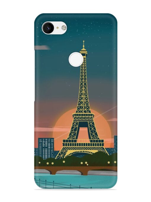 Scenery Architecture France Paris Snap Case for Google Pixel 3 Xl Zapvi