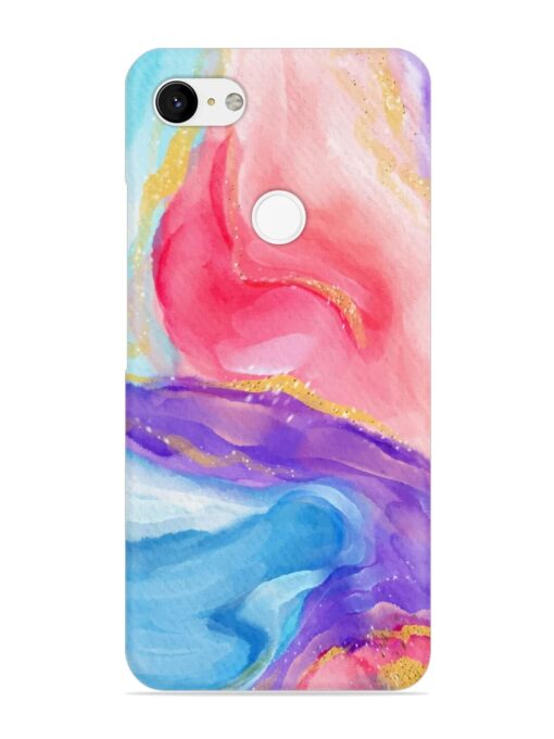 Watercolor Gradient Snap Case for Google Pixel 3 Xl Zapvi