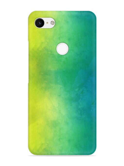 Yellow Green Gradient Snap Case for Google Pixel 3 Xl Zapvi