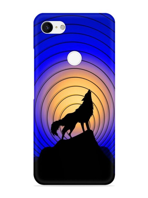 Fox Roaring Design Snap Case for Google Pixel 3 Xl Zapvi